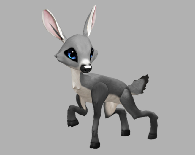 SILVY SKY FEMALE YELLOW LIGHTS (DNA) FAWN LOG. BREEDABLE! NO FOOD NECESSARY! MAKE MONEY!