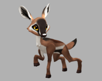 ANTY GOLDSPECK MALE NO ANTLERS FAWN LOG. BREEDABLE! NO FOOD NECESSARY! MAKE MONEY!