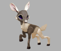 CARBS VIOLET MALE NO ANTLERS FAWN LOG. BREEDABLE! NO FOOD NECESSARY! MAKE MONEY!