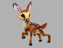 FAWNY ICELIGHT FEMALE NO ANTLERS FAWN LOG. BREEDABLE! NO FOOD NECESSARY! MAKE MONEY!