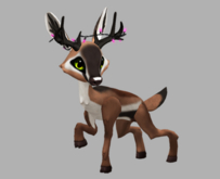 ANTY LIME MALE PINK LIGHTS FAWN LOG. BREEDABLE! NO FOOD NECESSARY! MAKE MONEY!