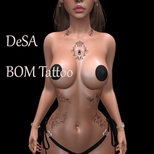 DeSa -Spring Bee 02- BOM Tattoo (Add)