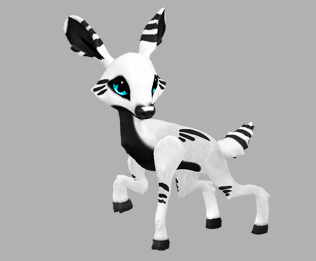 INKY BLUESPECK MALE NO ANTLERS SIZE 8 (BIGEST) FAWN LOG. BREEDABLE! NO FOOD NECESSARY! MAKE MONEY!