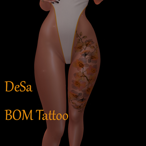DeSa -Orchideea 03- BOM Tattoo (Add)
