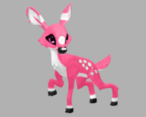 PASSION BUBBLEGUM FEMALE (YELLOW LIGHTS DNA) FAWN LOG. BREEDABLE! NO FOOD NECESSARY! MAKE MONEY!