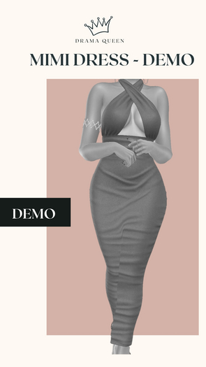 DRAMA QUEEN Mimi Dress DEMO (ADD)