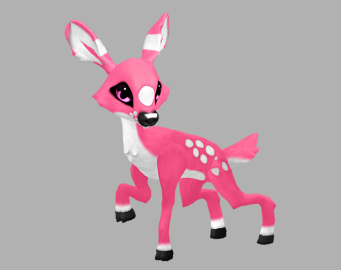 PASSION BUBBLEGUM FEMALE (YELLOW LIGHTS DNA) FAWN LOG. BREEDABLE! NO FOOD NECESSARY! MAKE MONEY!