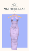 DRAMA QUEEN Mimi Dress - Lilac (ADD)