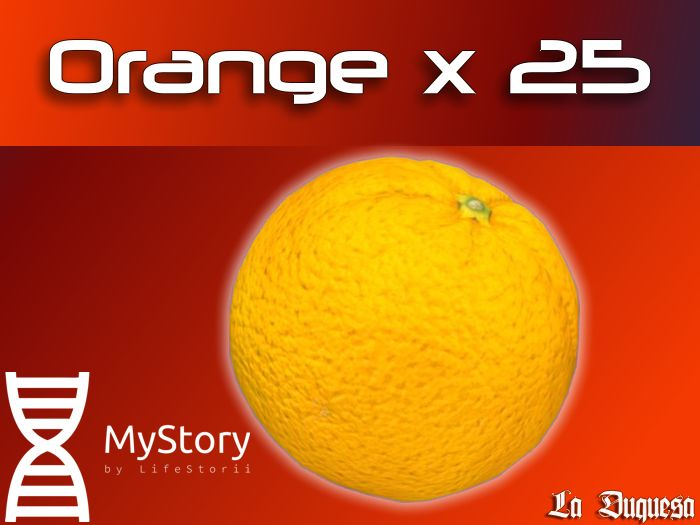 Orange x 25- [MyStory]