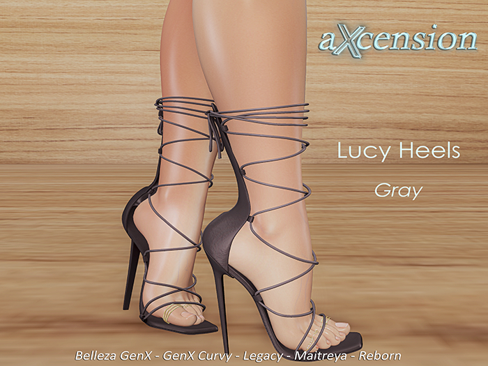 aX: Lucy Heels Gray