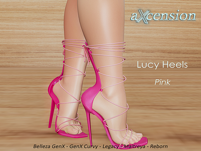 aX: Lucy Heels Pink