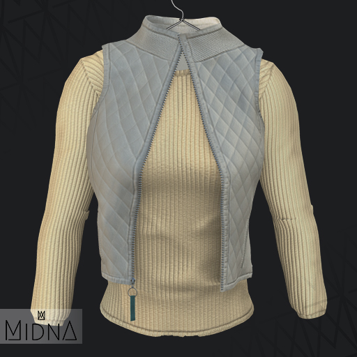 MIDNA - Lauren Vest - WHITE