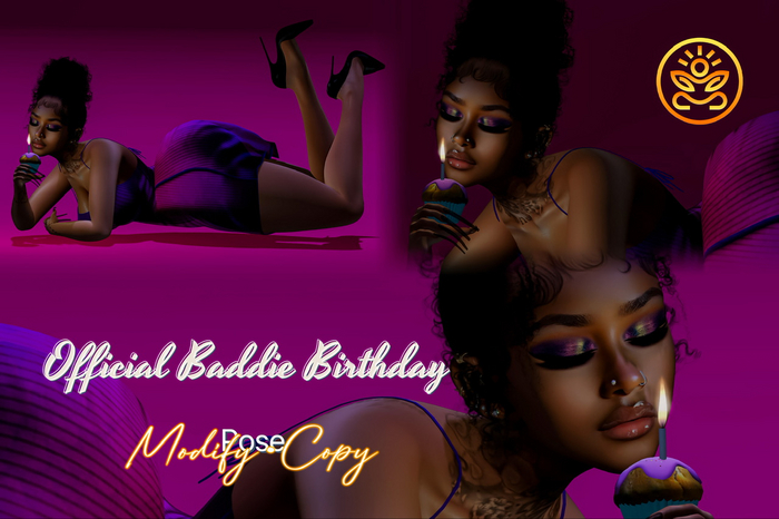 [V] 'OFFICIAL BADDIE BIRTHDAY' POSE