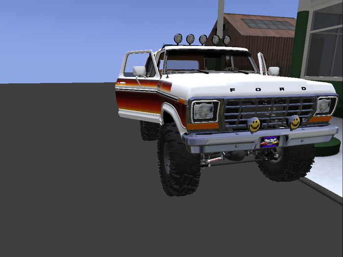 78 Ford Bronco Custom White [Boxed]