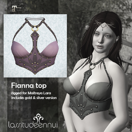 lassitude & ennui Fianna halter top DEMO