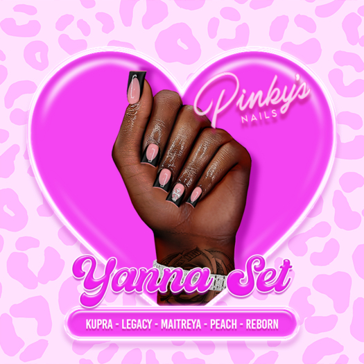 !! Pinky's Nails !! Yanna Set ' Shorties