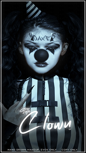 // HOAXES \\ - Goth Clown V2 EVOX
