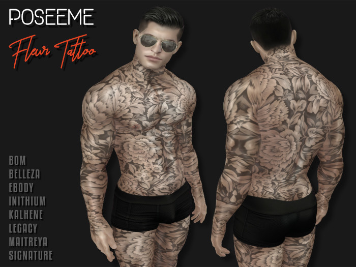 [Poseeme] - Fleur Tattoo