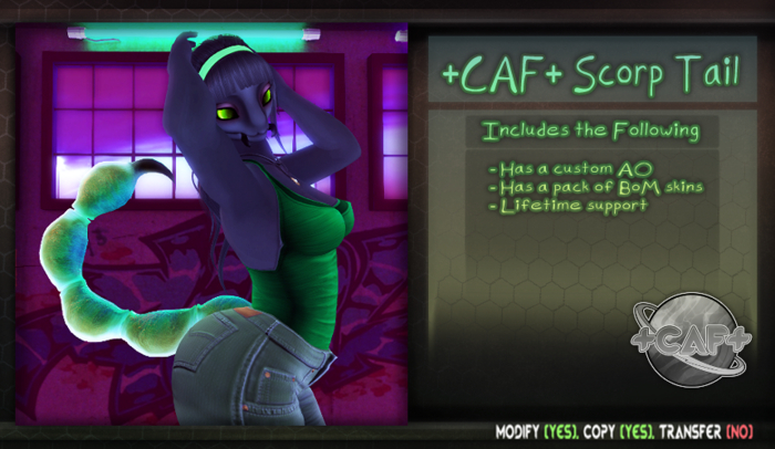 +CAF+ Scorp Tail