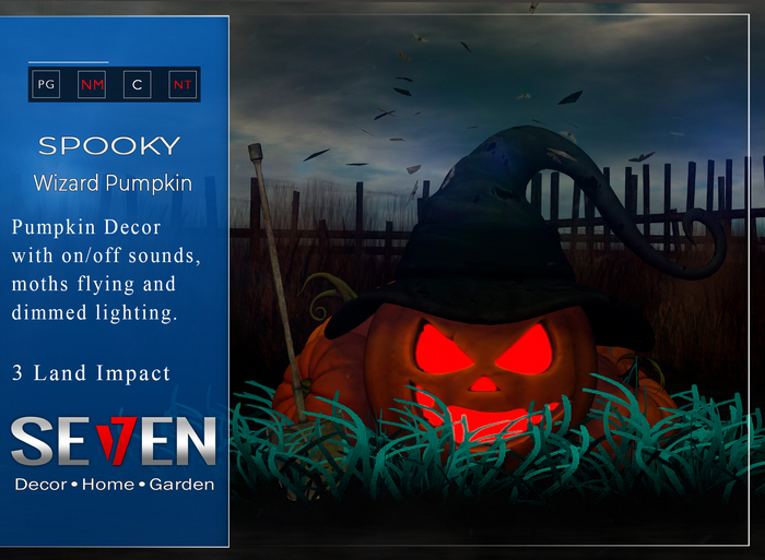 SE7EN - Spooky Wizard Pumpkin