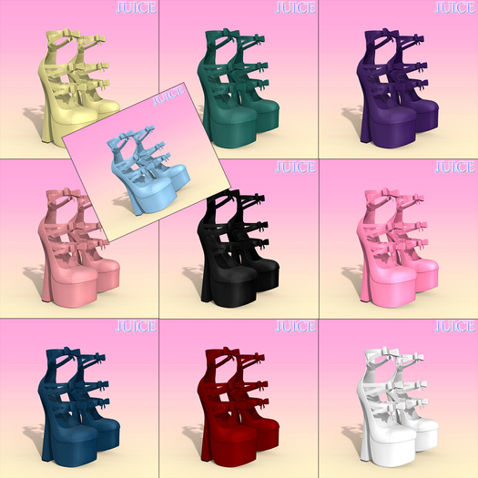 Fatpack Bow Heels Maitreya Reborn GenX Legacy