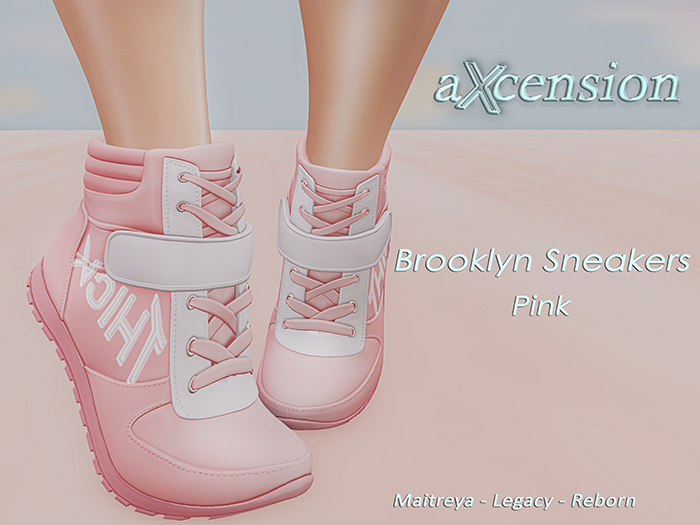 aX: Brooklyn Sneakers  Pink