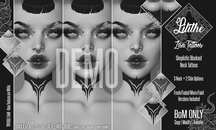 Lilithe'// Zisa Tattoos [DEMO]