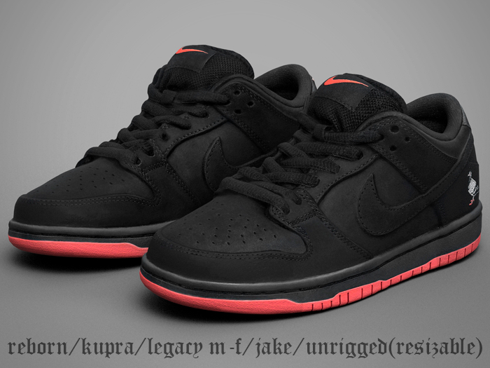 $J. D*nk Low x St4ple 'Black Pigeon'