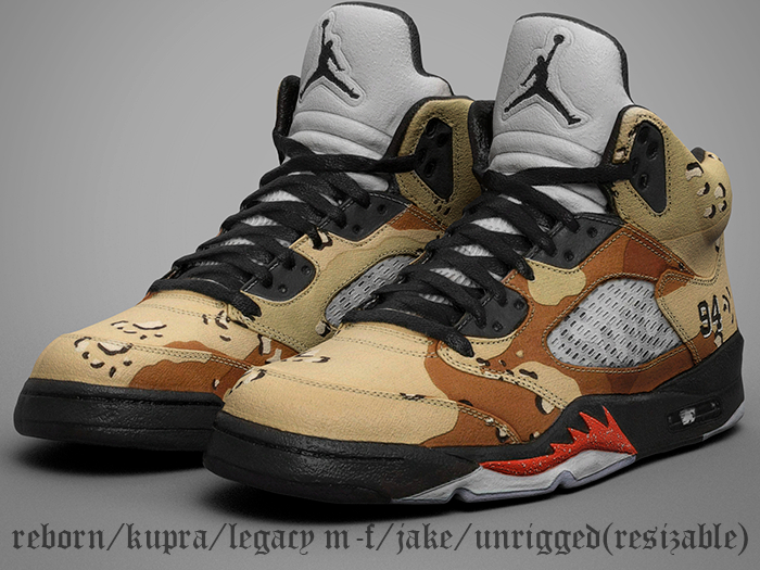 $J. 5's H x Sup 'Desert Camo'