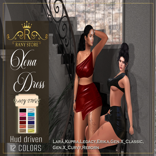 ~Rany~Xena Dress HUD DRIVEN