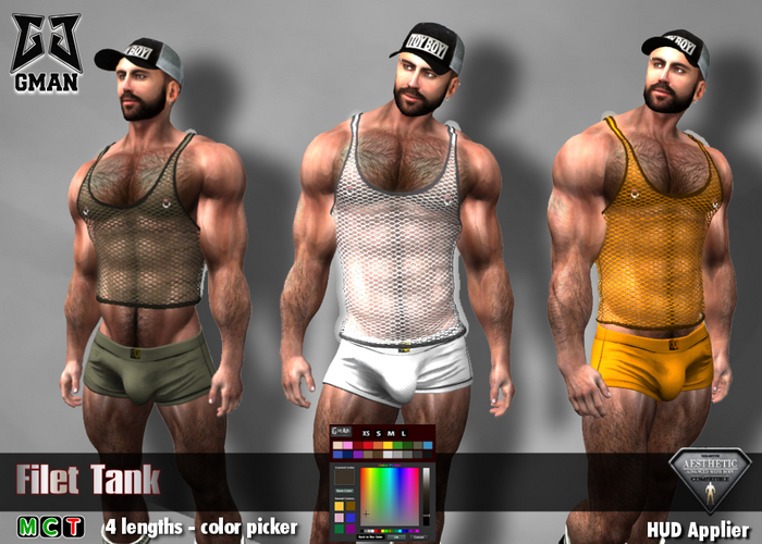 [GMan] TK - Filet Tank - Aesthetic