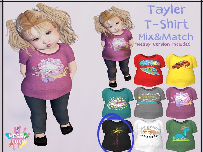 {MT}Tayler T-shirt Wand- Mix & Match
