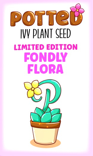 Potted: Ivy Plant Seed: Limited Edition Fondly Flora