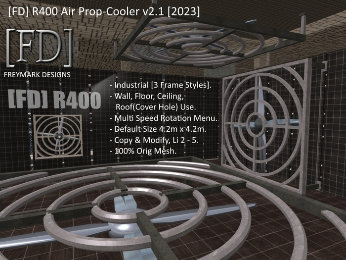 [FD] R400 Air Prop-Cooler v2.1 [2023]