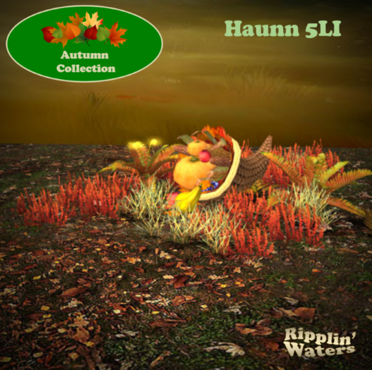 RW - autumn fall cornucopia patch *Haunn* CM