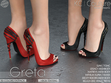 -KC- GRETA HEELS / 50 COLORS FATPACK