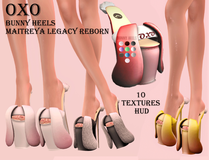 OXO Bunny Heels  FATPACK