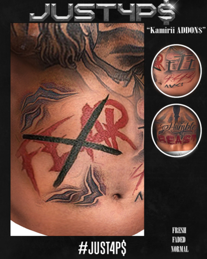 #Just4P$ "Kamirii ADD-ONS"
