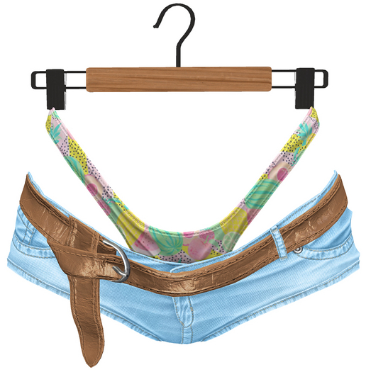 RIOT / Thalassa Shorts - Pastel5 Blue