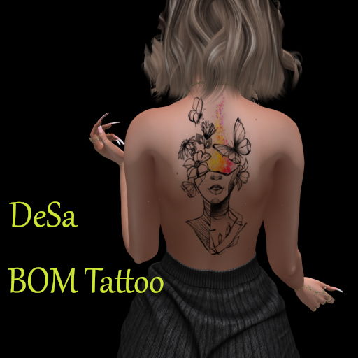 DeSa -Head Spring Color- BOM Tattoo (Add)
