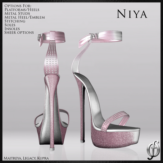 Felicity - Niya Stilettos (Pink Light) Shoes Platform High Heels Sandals Maitreya Legacy Kupra