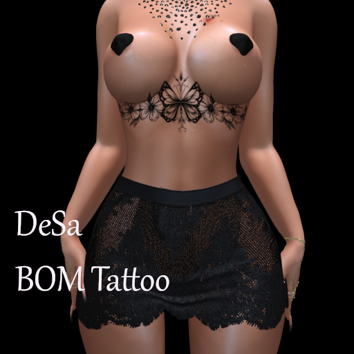 DeSa -Belly Spring- BOM Tattoo (Add)