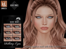 BLACK WINGS-FALLING EYES 6 COLORS HUD