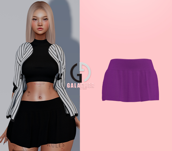 Galagher - Jeniffer Skirt Purple