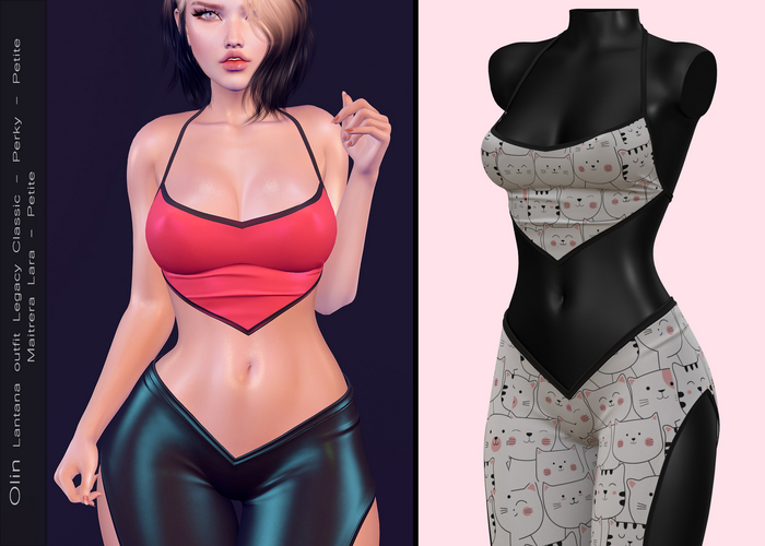 Olin Lantana outfit cats