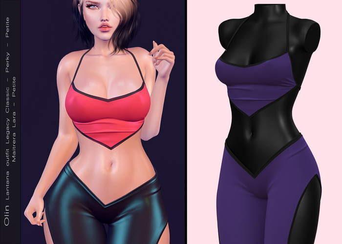 Olin Lantana outfit purple