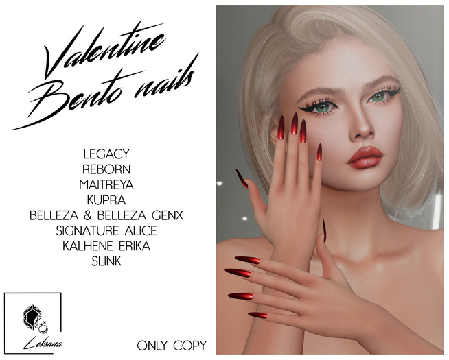 Leksana - VALENTINE Nails [BENTO] - GIFT