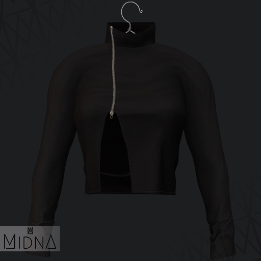 MIDNA - Mabel Jacket - BLACK