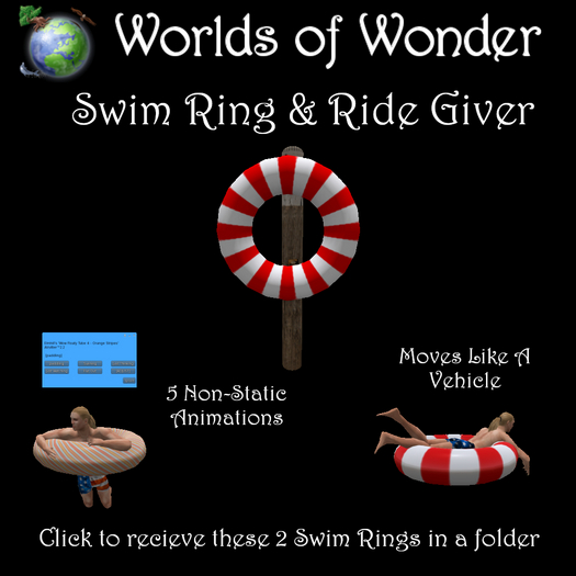 WoW Swim Ring & Ride Giver