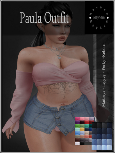 Mayhem - PAULA OUTFIT FATPACK